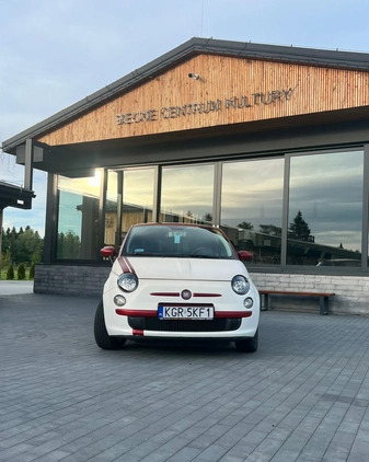 Fiat 500 cena 21500 przebieg: 187500, rok produkcji 2008 z Biecz małe 436